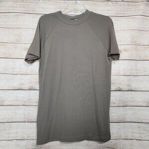 Vintage NWT Oak Tree T-Shirt Short Sleeve Ribbed Baselayer Green Men's Size XL